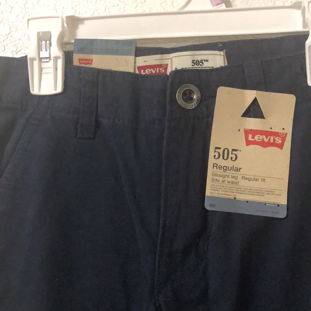 Levis Boys 505 Chinos Regular Pants - Picture 5 of 9